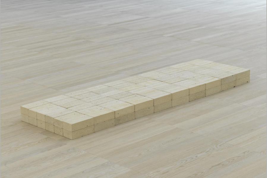Equivalent VIII 1966 by Carl Andre born 1935